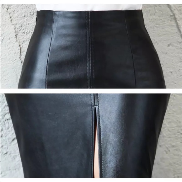 🆕 LAST 1 - Leather Skirt 🔥🔥🔥🔥 - Picture 5 of 6